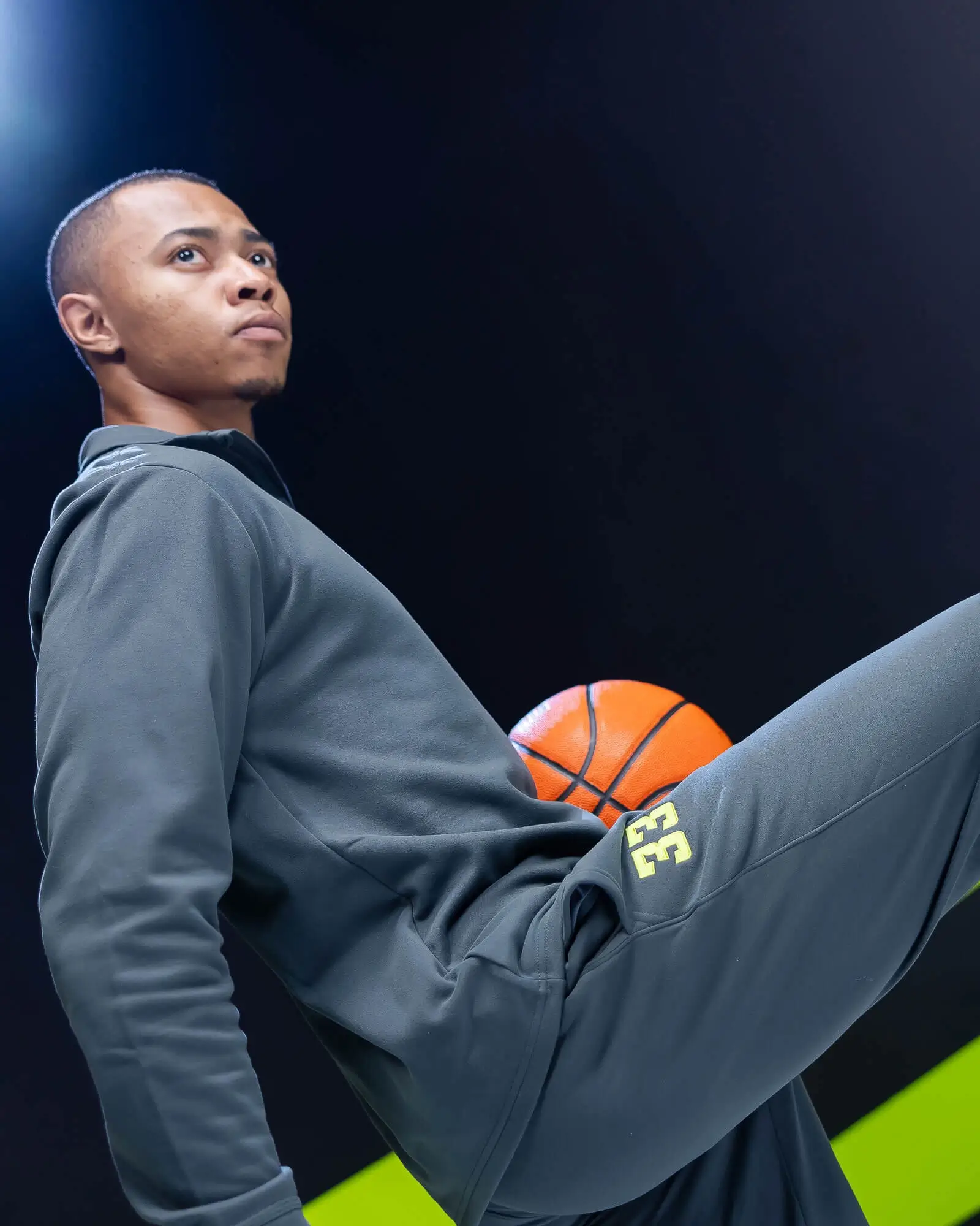 Students wearing Champion custom team apparel with school logo