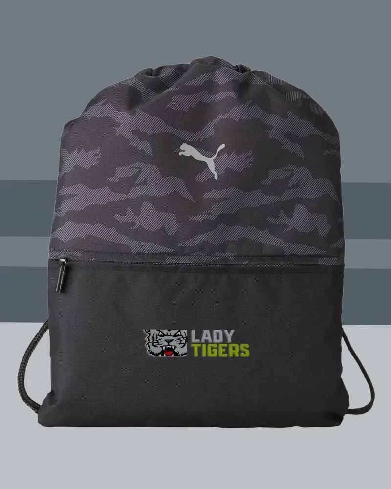 PUMA custom team bags with logo for athletes and team gear