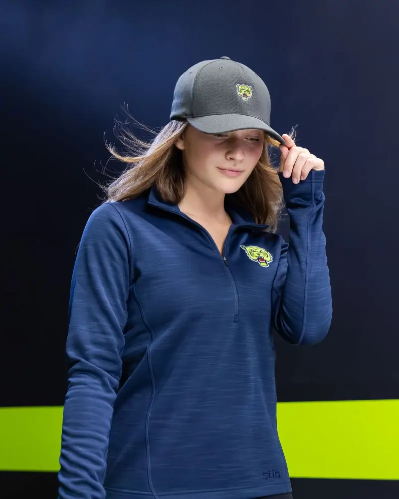 Premium custom team hats with high-clarity logo embroidery for elevated program visibility that travels.